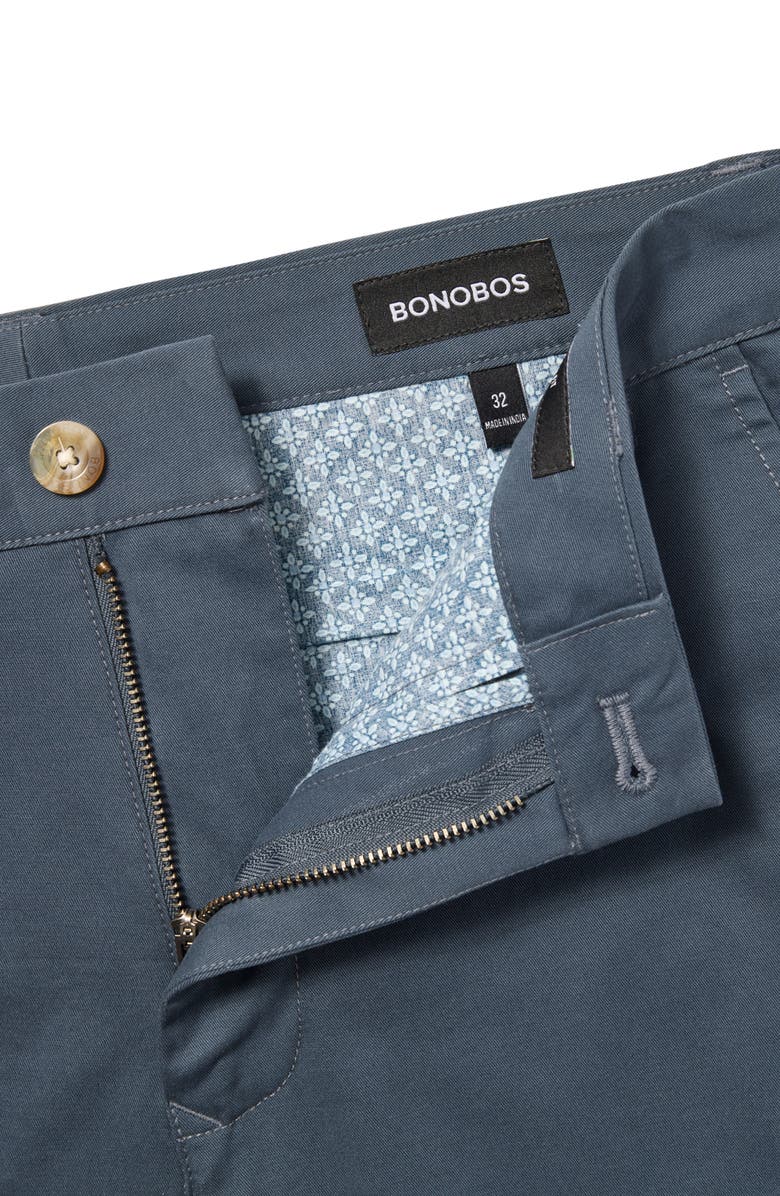 Bonobos Slim Fit Pants, Alternate, color, Navy