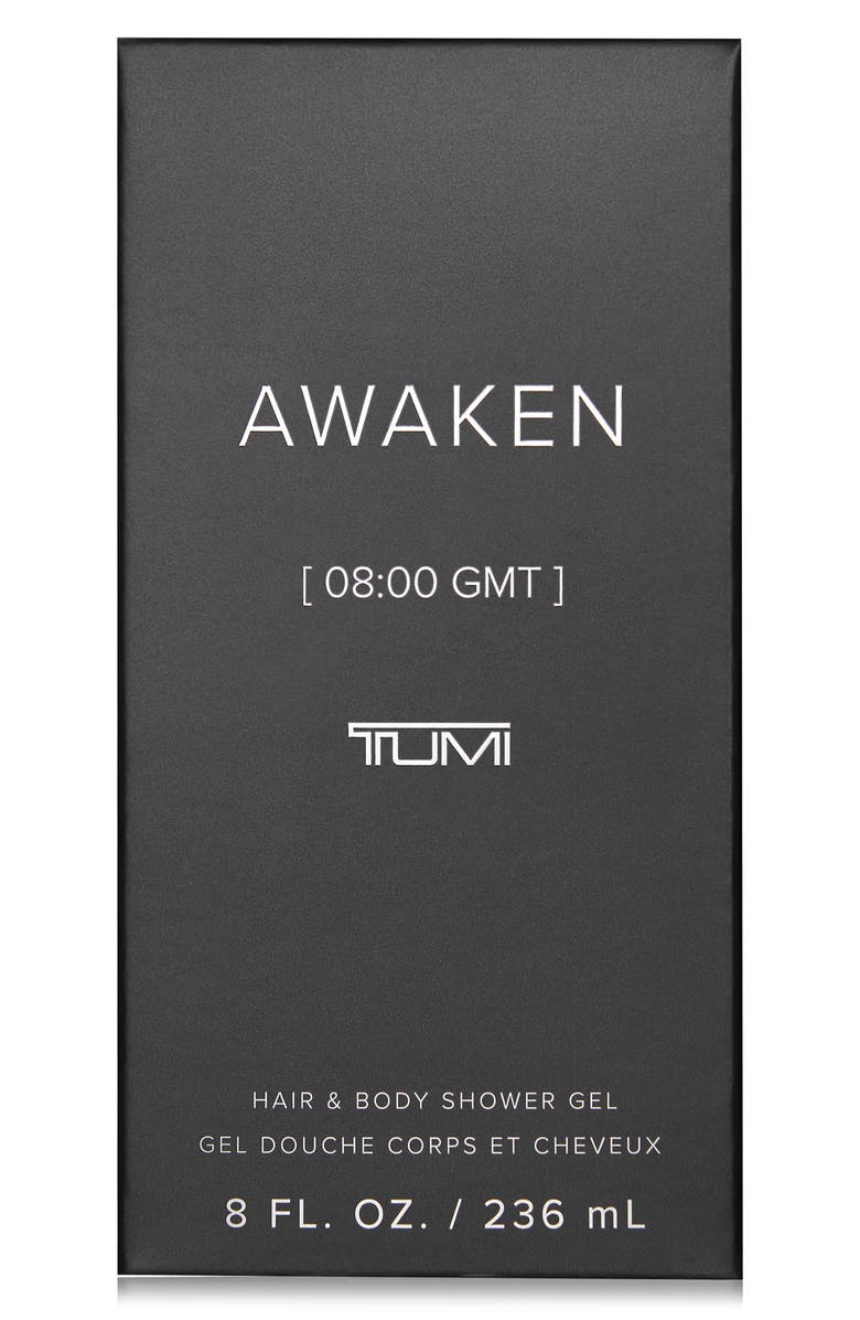 TUMI Awaken [08:00 GMT] Hair & Body Shower Gel, Alternate, color, 