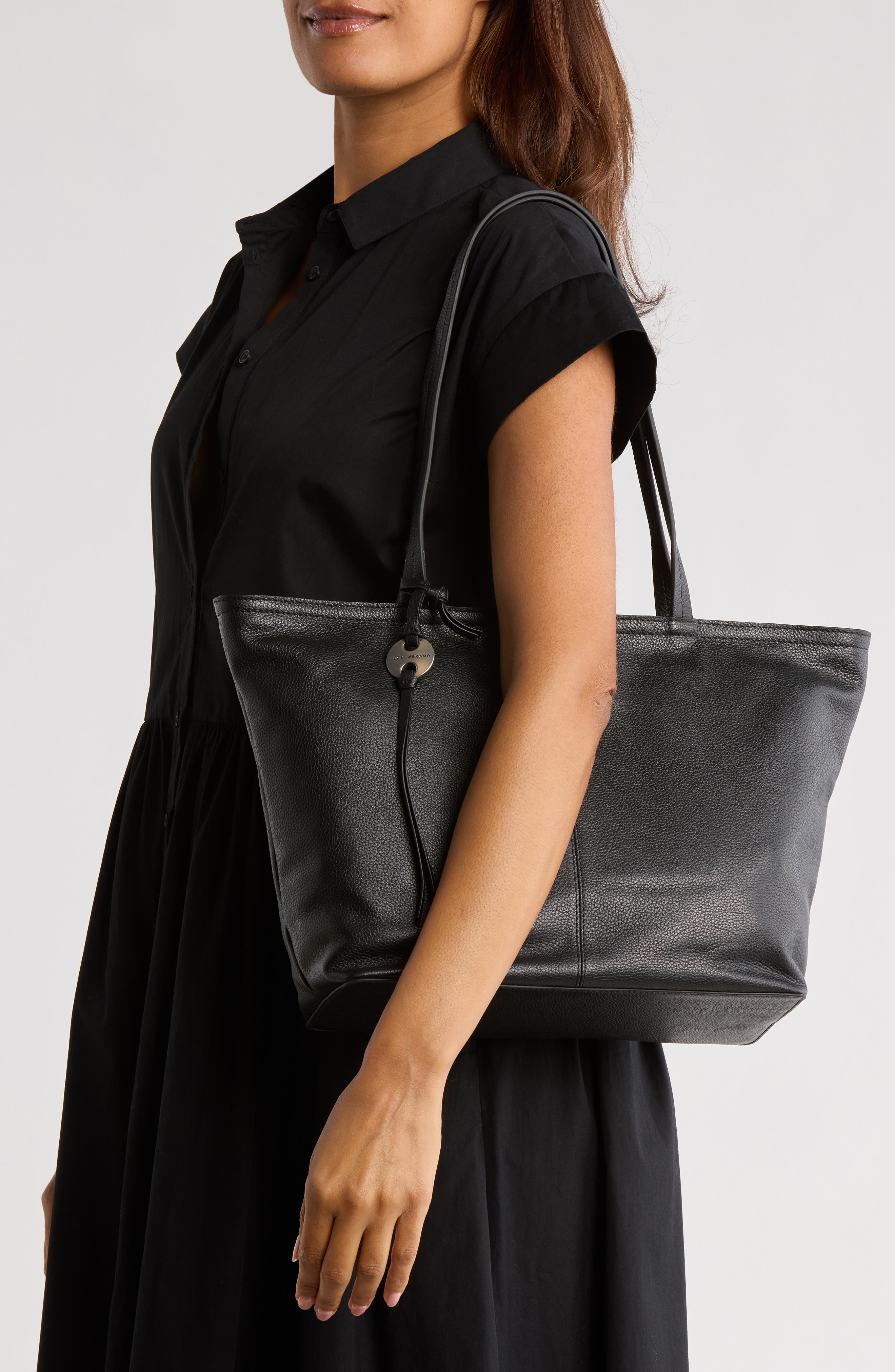 Lucky Brand Salz Tote Bag, Alternate, color, Black