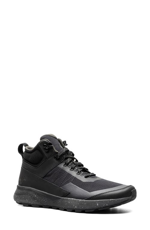 Forsake Cascade Peak Mid Waterproof Hiking Shoe In Black