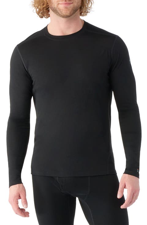 Classic All Season Merino Base Layer Long Sleeve Crewneck Top