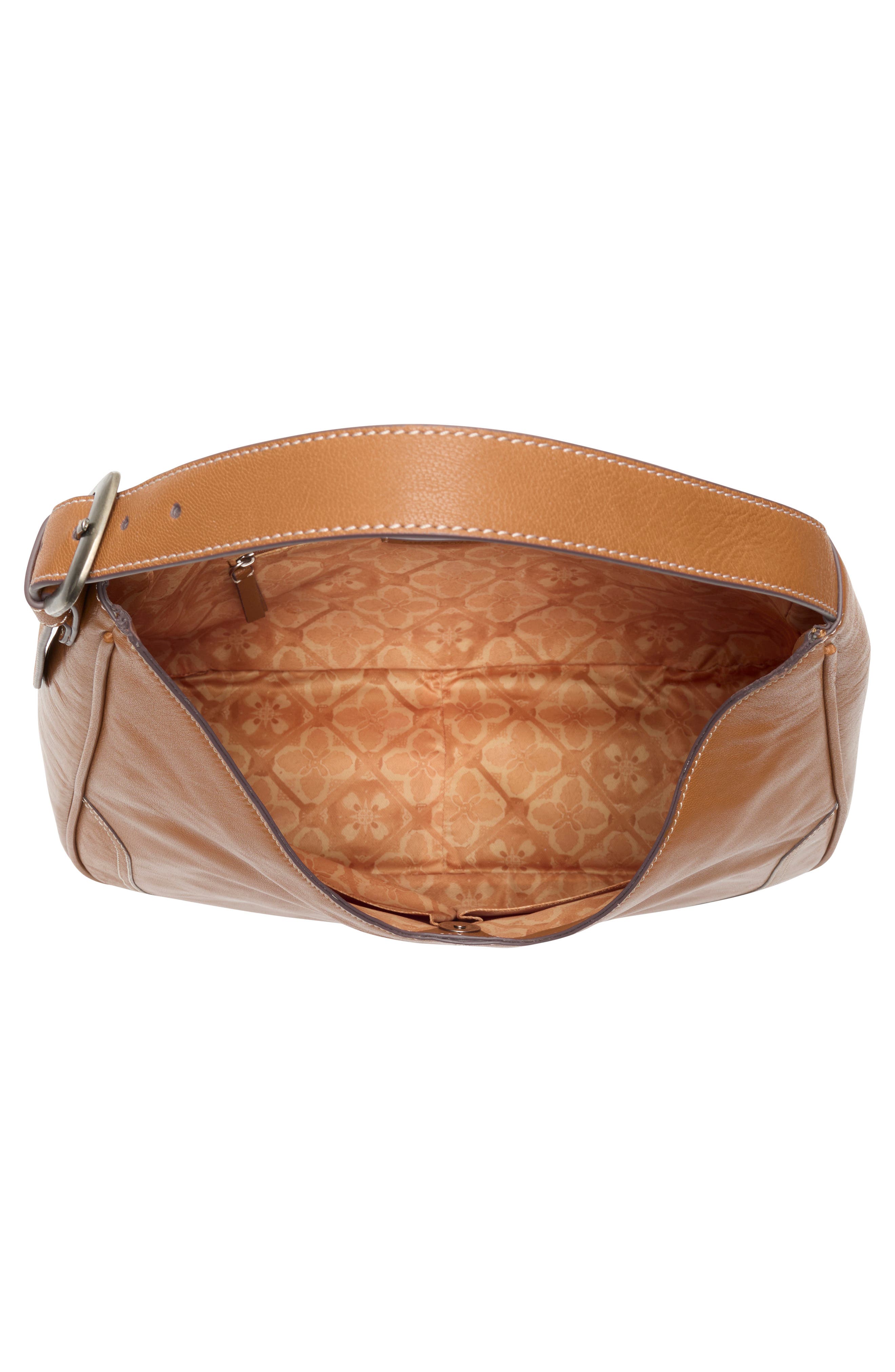 Lucky Brand Luma Hobo Bag, Alternate, color, Honey Tan