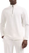Bugatchi Soft Touch Quarter Zip Sweatshirt