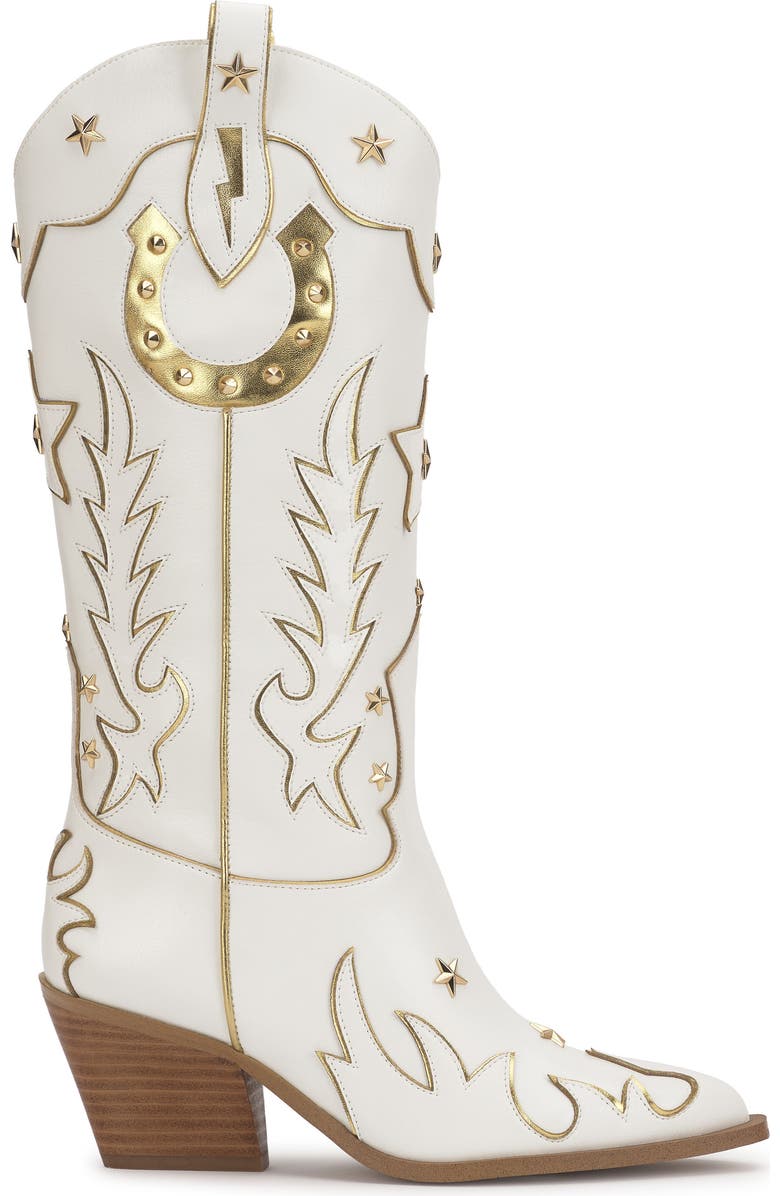 Jessica Simpson Zembitti Western Boot, Alternate, color, Bright White Gtluxp