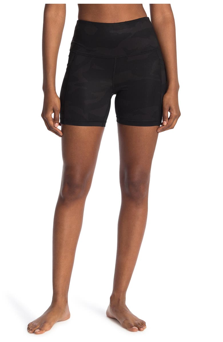 90 DEGREE BY REFLEX Luxe High Rise Bike Shorts, Main, color,