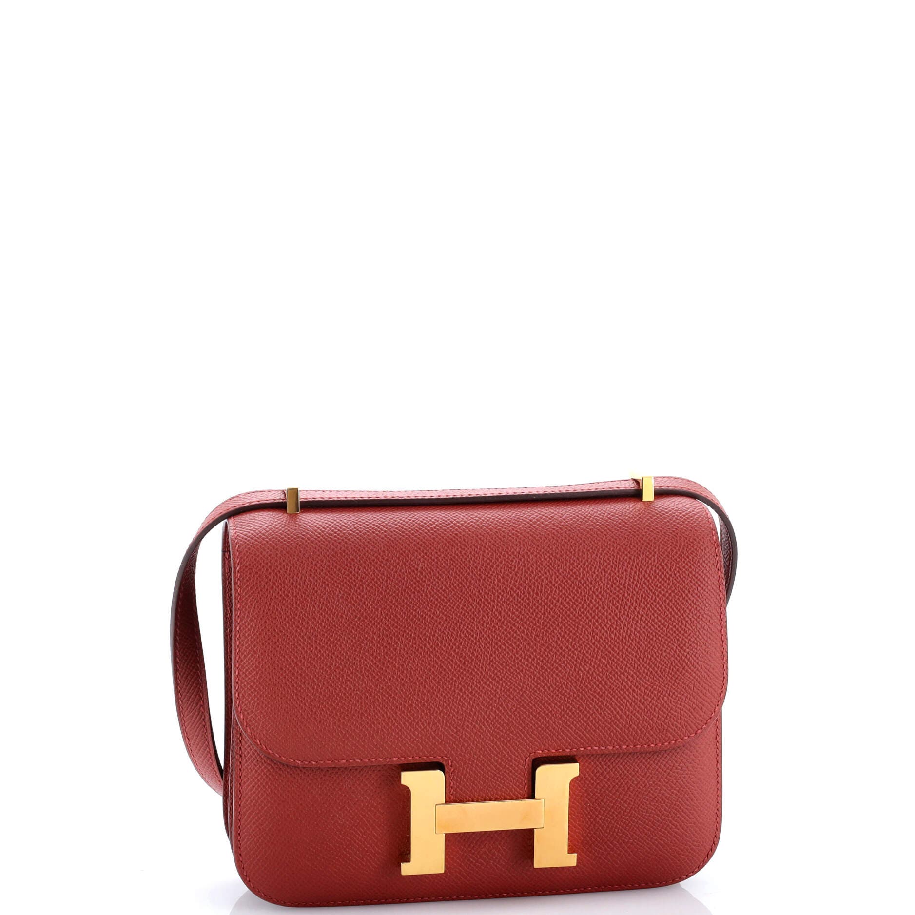 Pre-Owned Hermes Constance NM Bag Epsom 18, Alternate, color, Rouge Venetian
