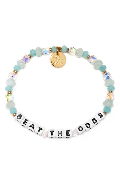 Beat the Odds Beaded Stretch Bracelet