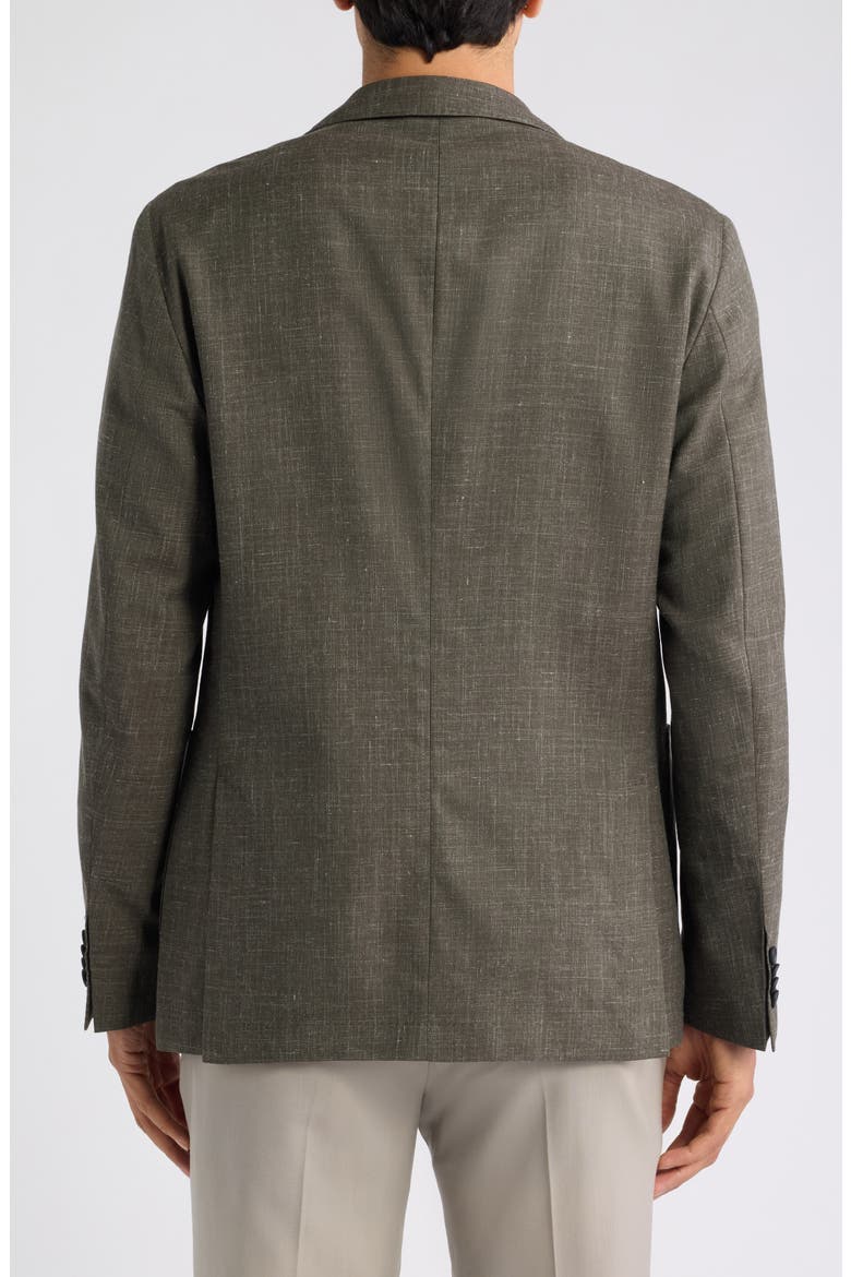 Hanry Wool & Linen Sport Coat, Alternate, color, MEDIUM GREEN