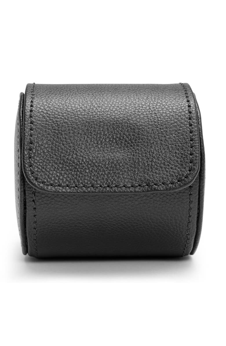 WOLF British Racing Single Watch Roll, Main, color, Black