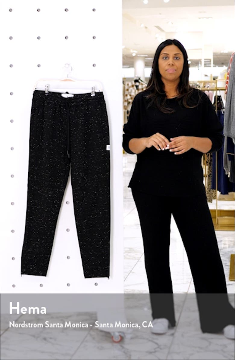 Ponte Neppy Knit Track Pants, sales video thumbnail