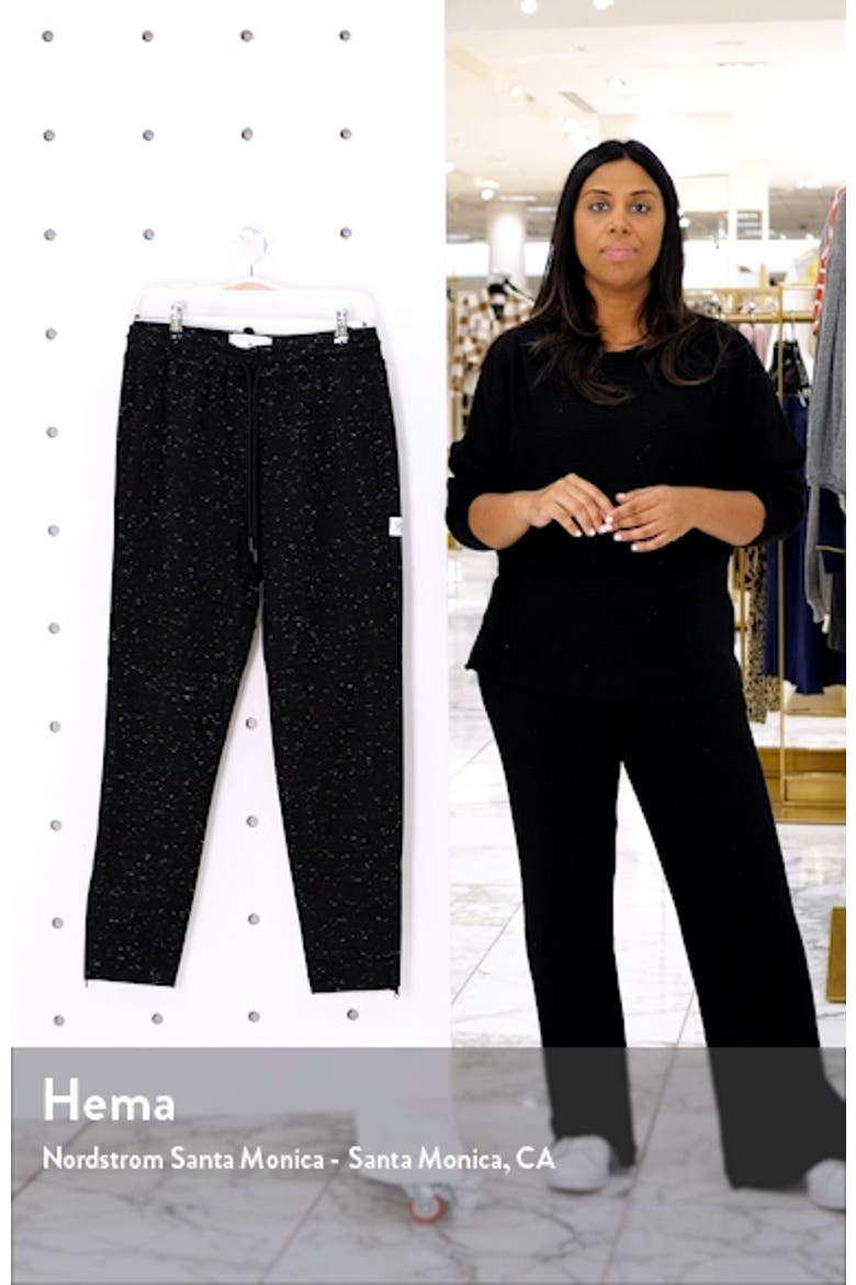 Ponte Neppy Knit Track Pants video