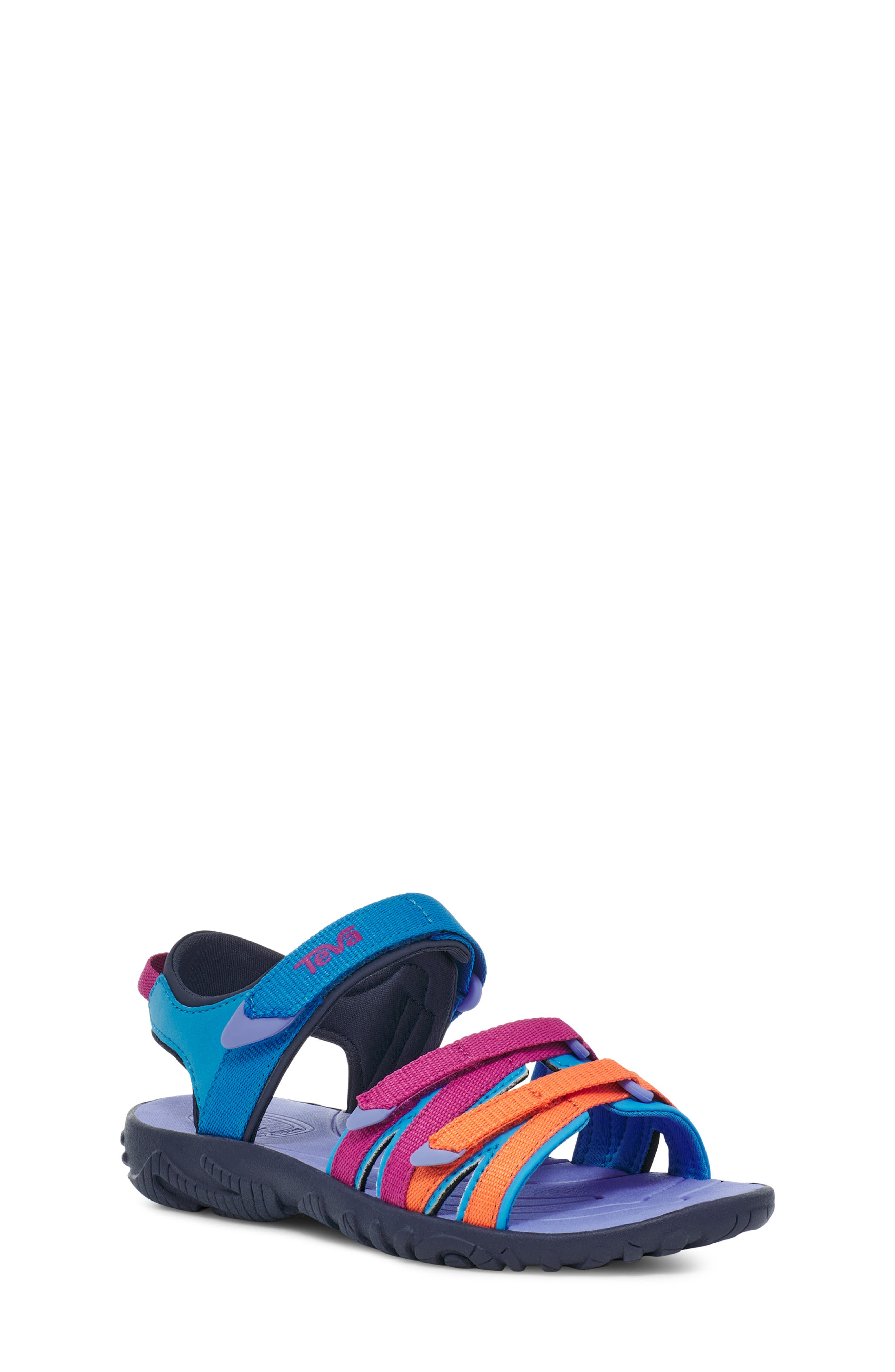 Teva Tirra Sport Sandal, Main, color, Blue Rose Multi