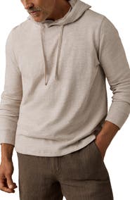 Faherty Sunwashed Organic Cotton Slub Hoodie