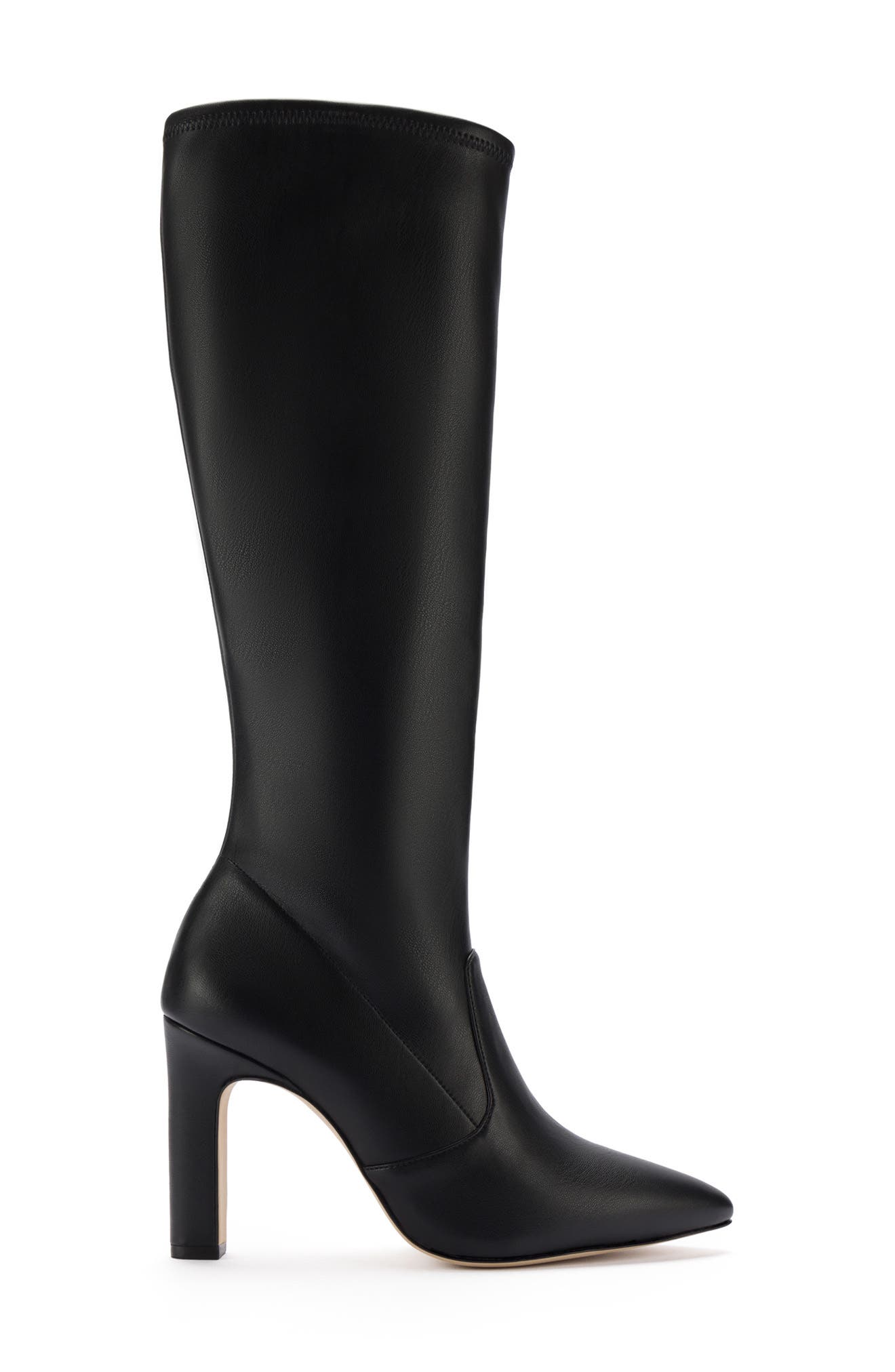 Larroudé Christy Pointed Toe Boot, Alternate, color, 