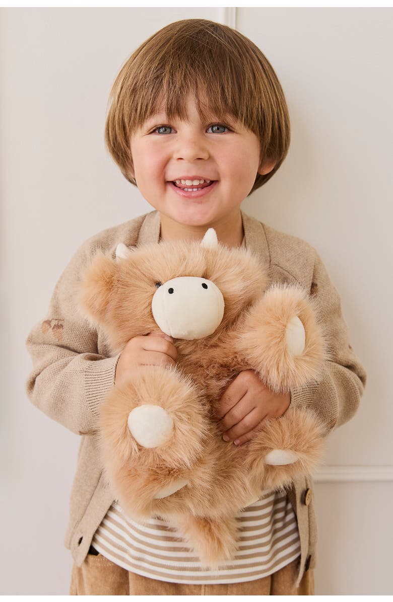 Snuggle Bunnies Hilda the Highland Cow - Caramel, Alternate, color, Caramel