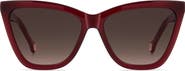 Carolina Herrera 59mm Gradient Cat Eye Sunglasses