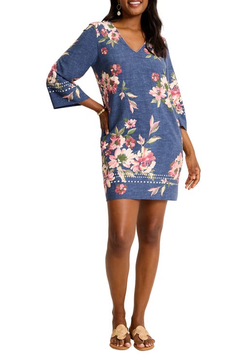 Fuji Tidal Bloom Silk Minidress