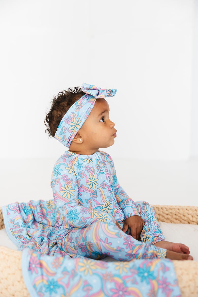 Groovy Fall After All Double Zipper Convertible Romper, Alternate, color, Blue