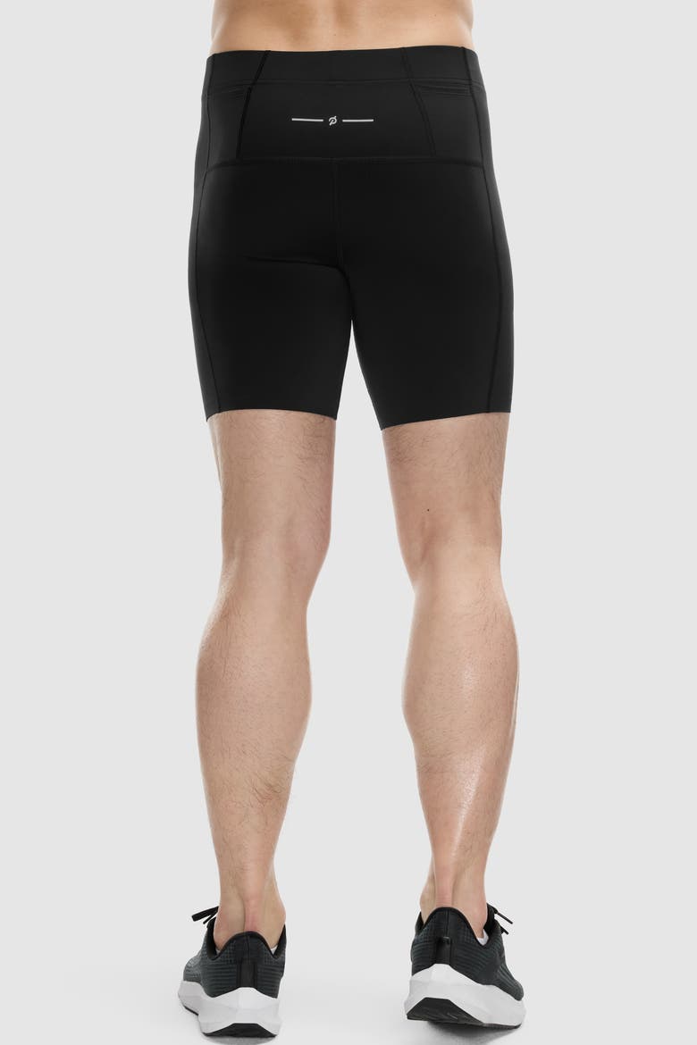 7" PaceForm Compression Run Short, Alternate, color, Black