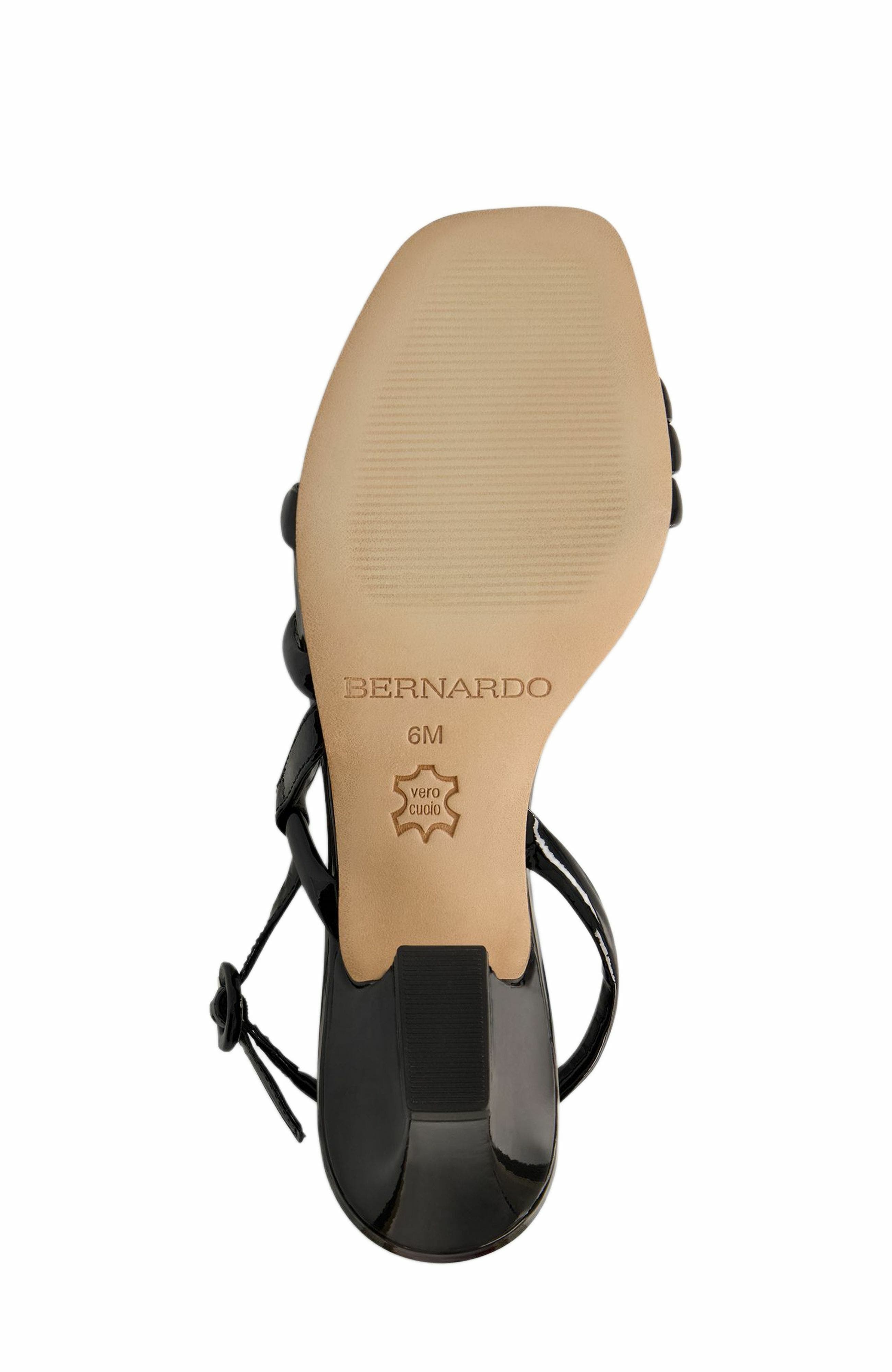 Bernardo Footwear Naples Heeled Sandal, Alternate, color, 