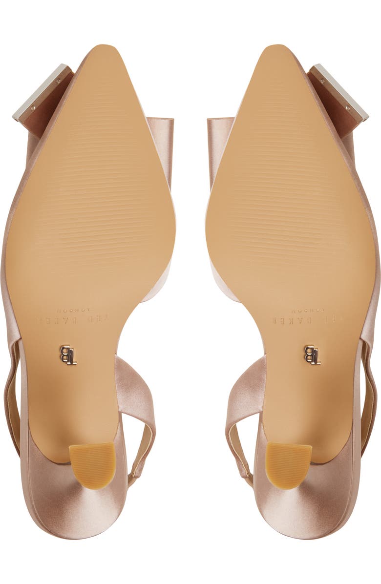 Ted Baker London Lola Bow Pointed Toe Pump, Alternate, color, Other Grey