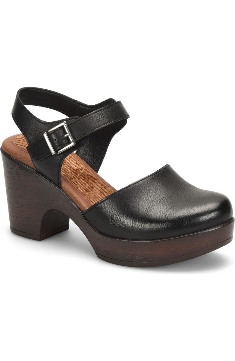 B O C BY BØRN Natasha Clog Platform Pump, Main, color, Black