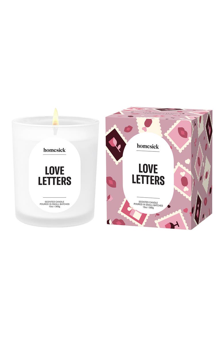 Love Letters Candle, Main, color, NO COLOR