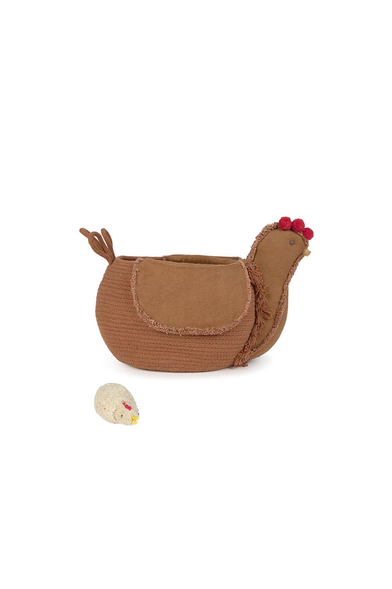 Chicken Basket, Main, color, TOFFEE RED DARK GREY HONEY