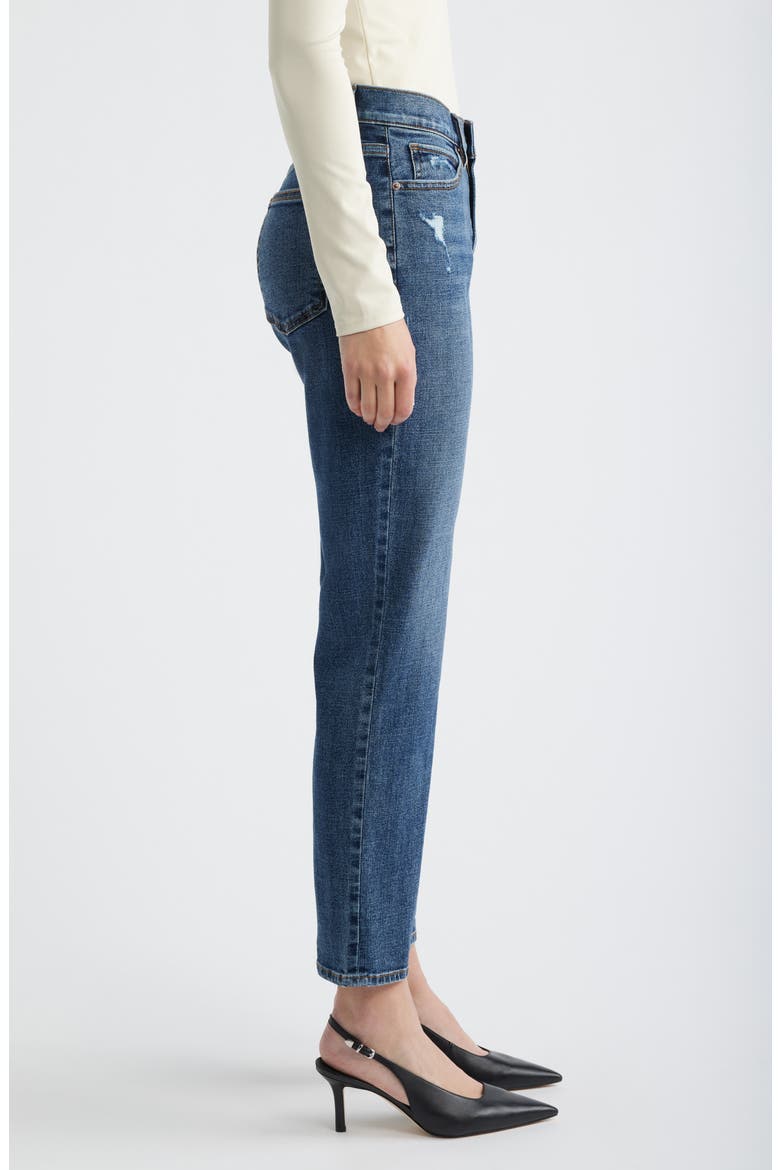 The Borrowed Distressed Boyfriend Jeans, Alternate, color, SOLARA