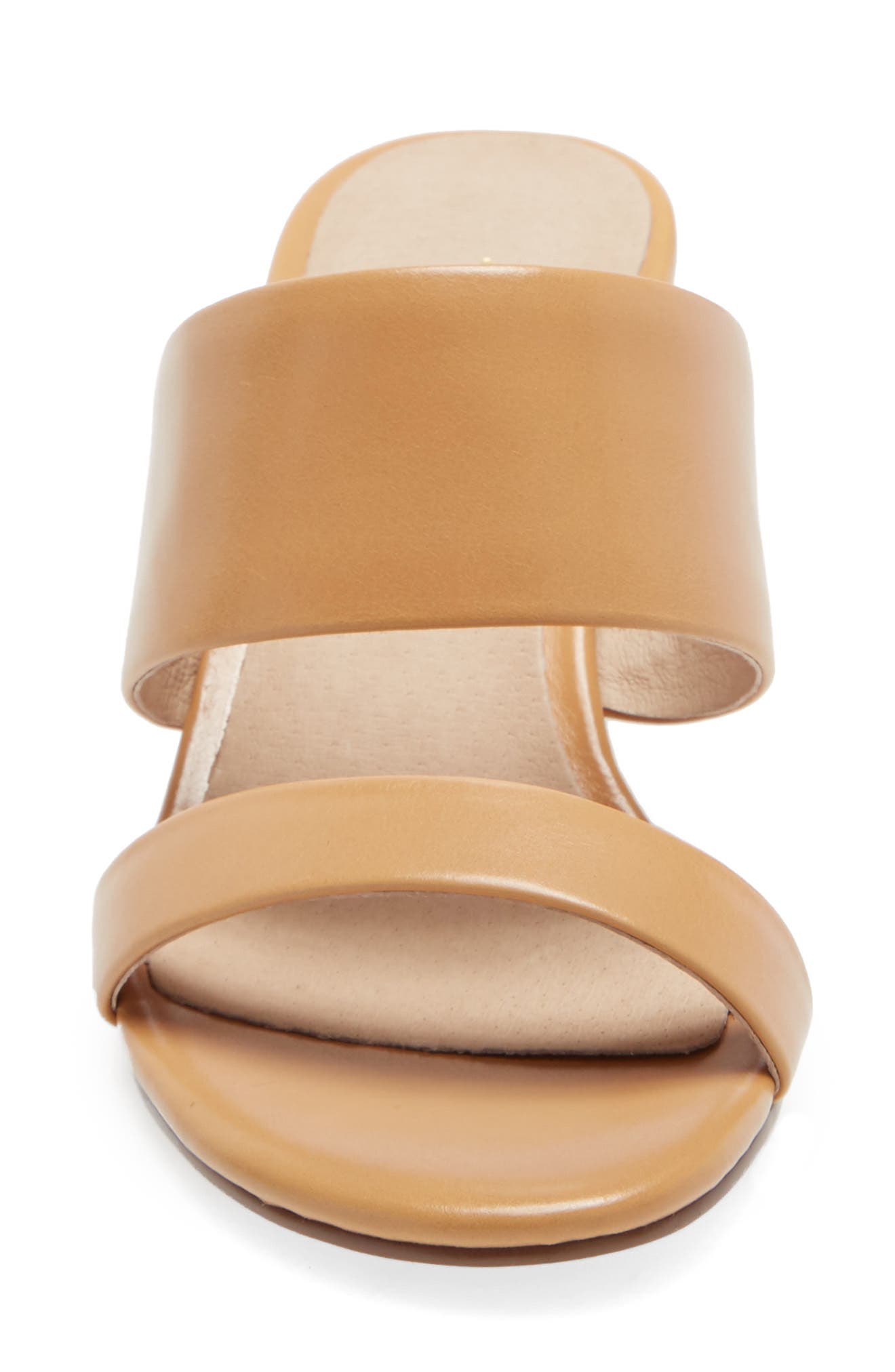 Liya Slide Sandal, Alternate, color, ALMOND
