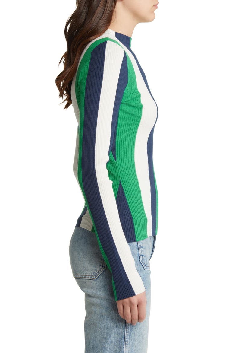 Rib Stripe Sweater, Alternate, color, MULTI STRIPE
