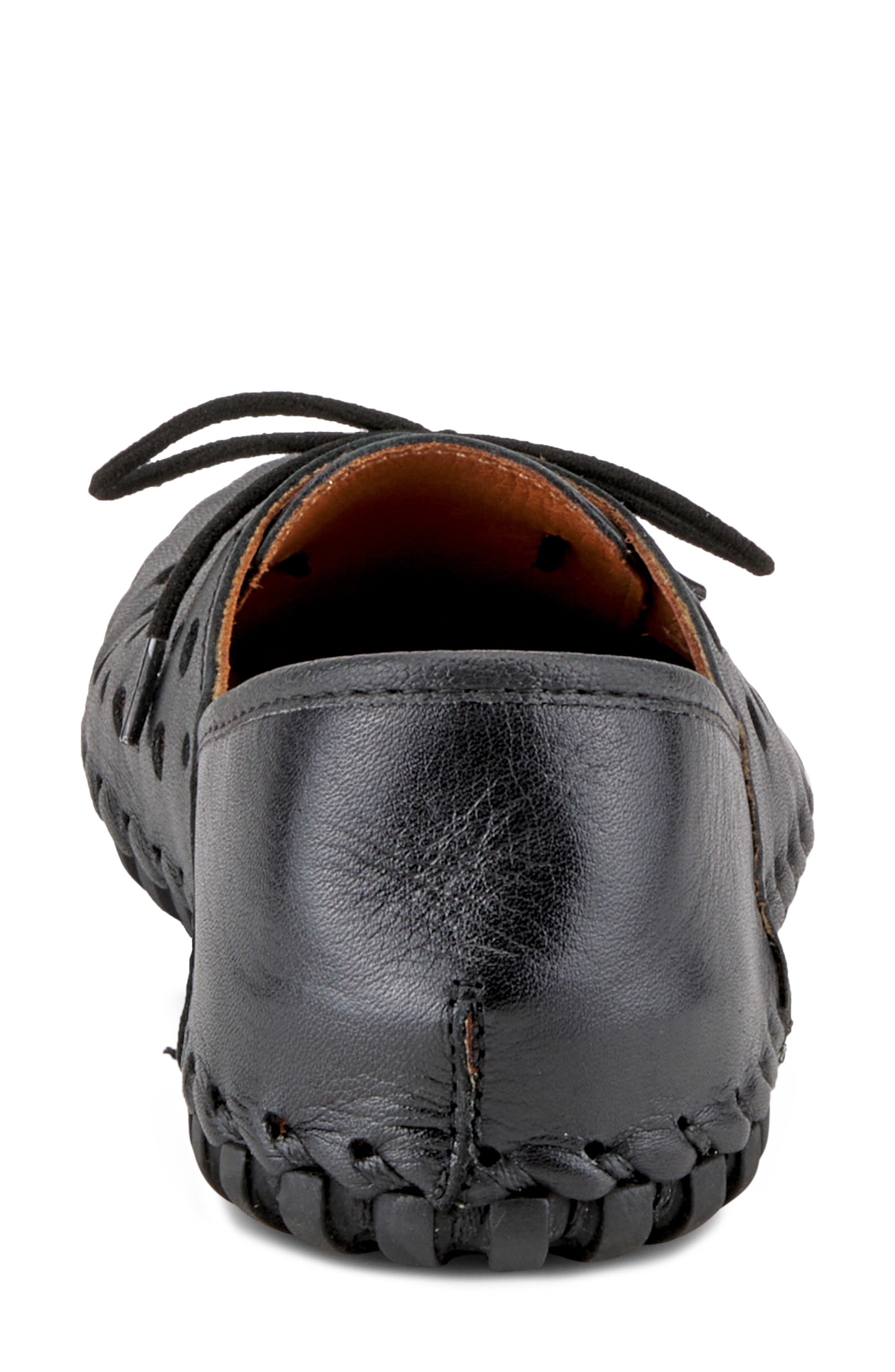 Spring Step Moonwalk Lace-Up Shoe, Alternate, color, Black