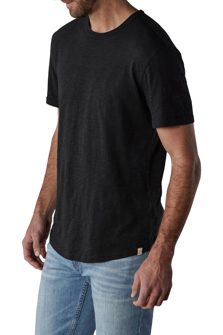 Legacy Perfect Cotton T-Shirt, Alternate, color, BLACK