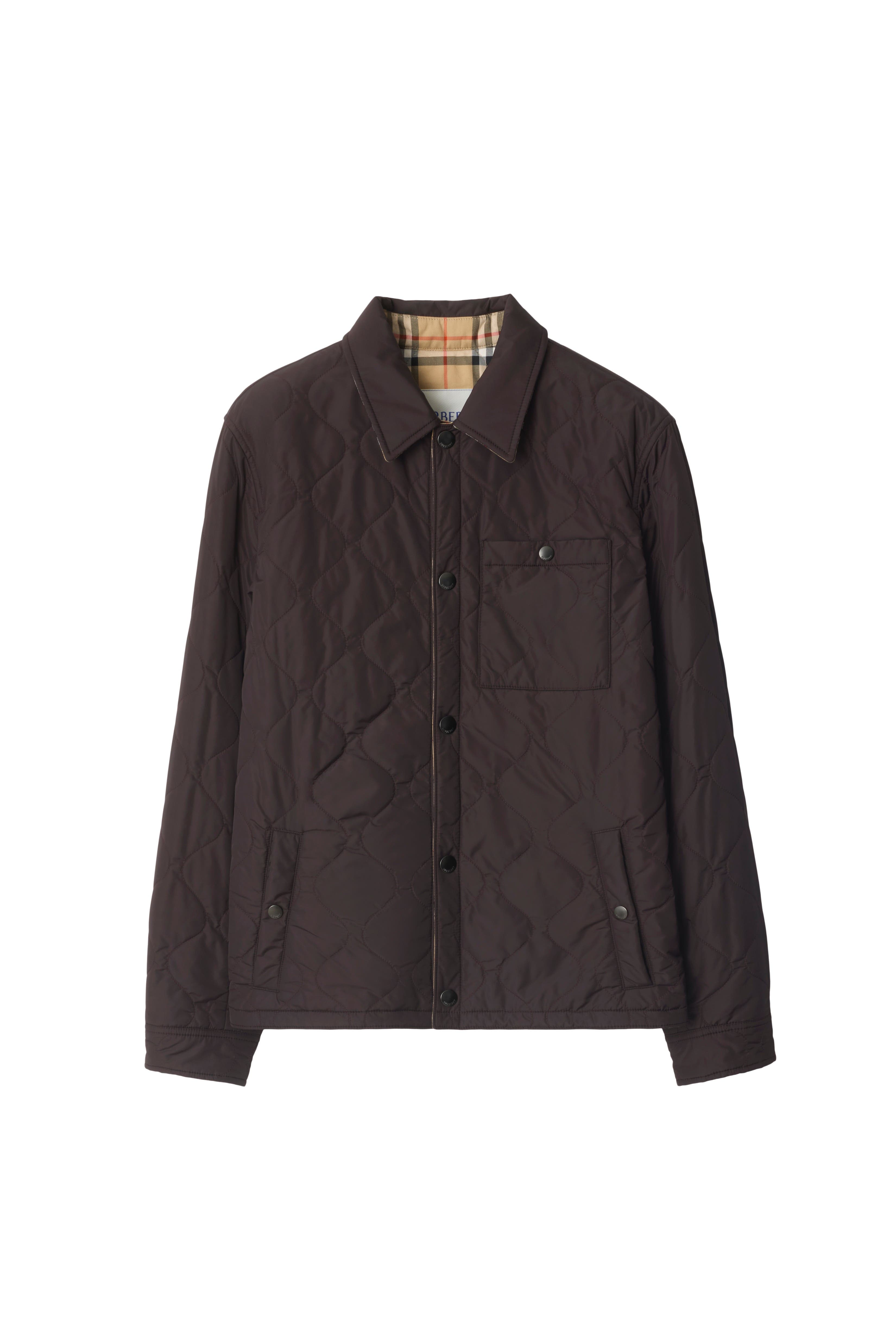 Burberry Reversible Quilted Nylon Overshirt — фото 2