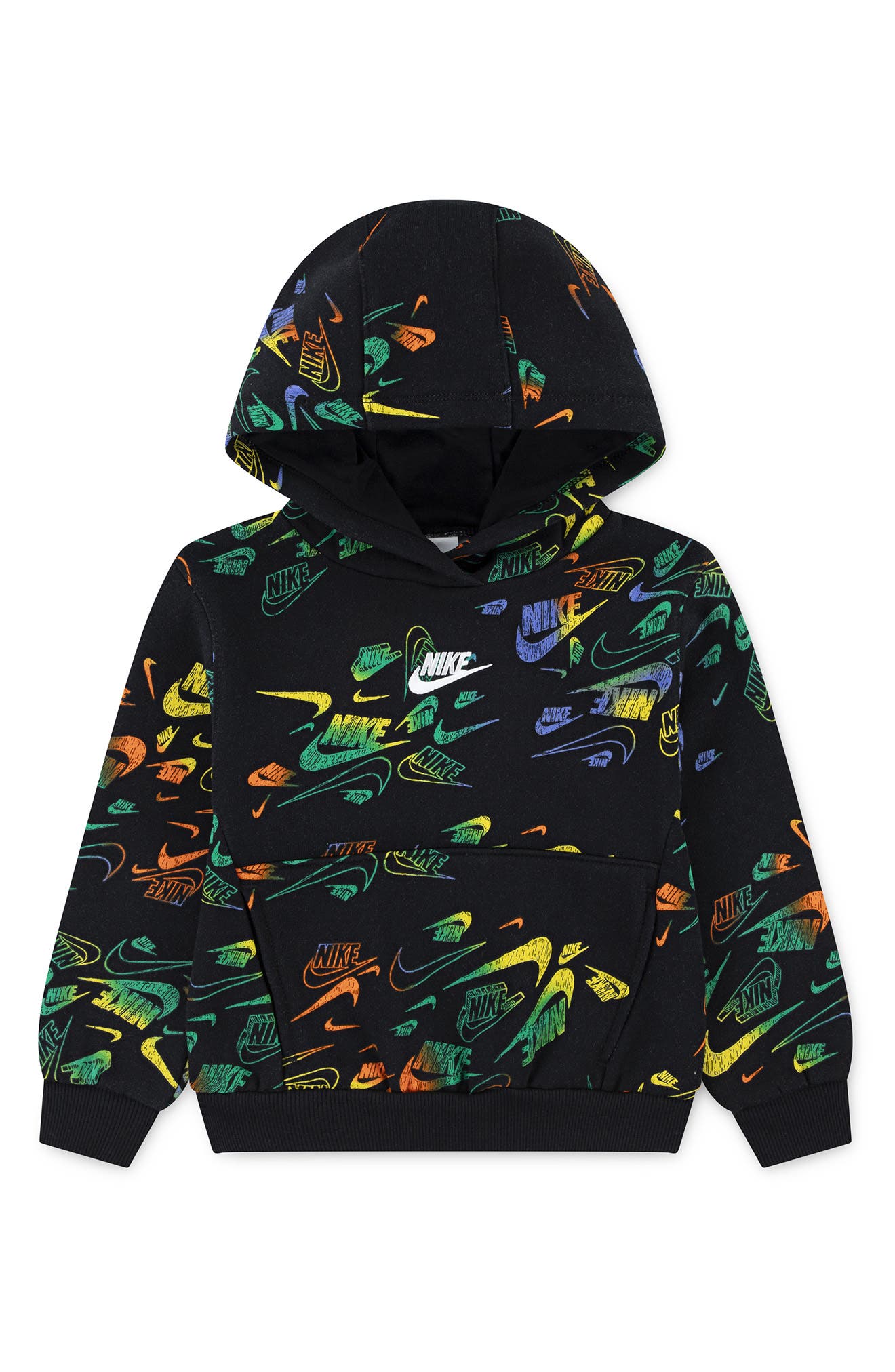 Nike Kids' Reveal Logo Print Hoodie