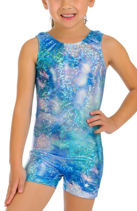 Aquamarine Dream Unitard (Toddler, Little Kid & Big Kid)