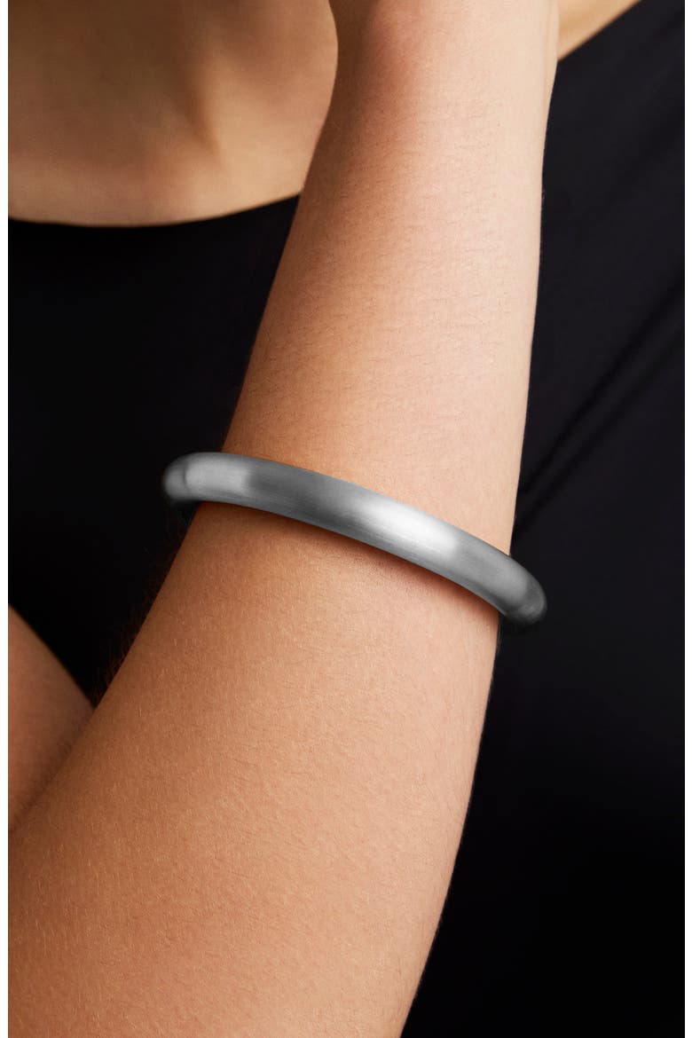 Dune Bangle, Alternate, color, SILVER