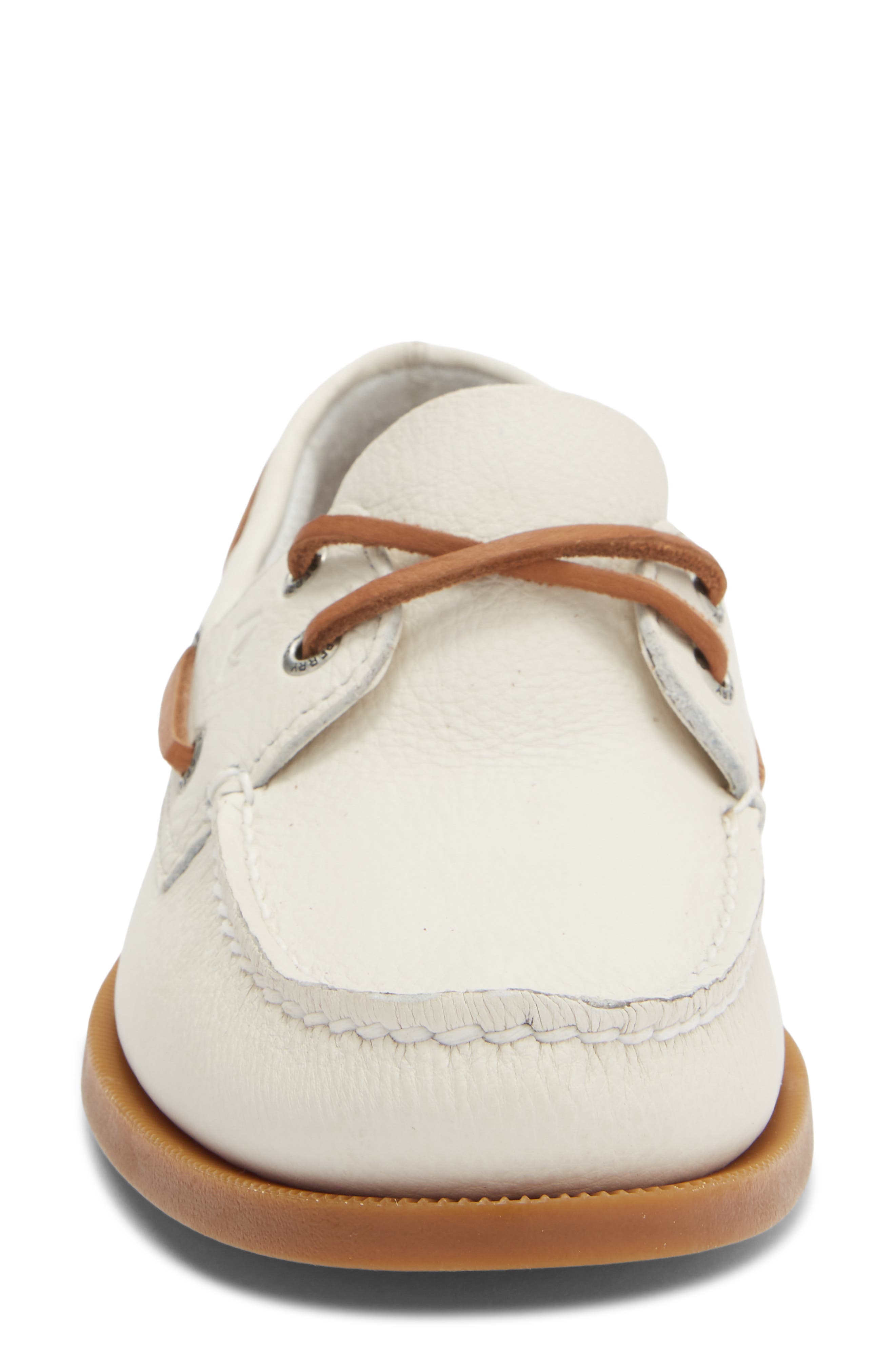 Authentic Original™ 2-Eye Boat Shoe, Alternate, color, OPEN WHITE