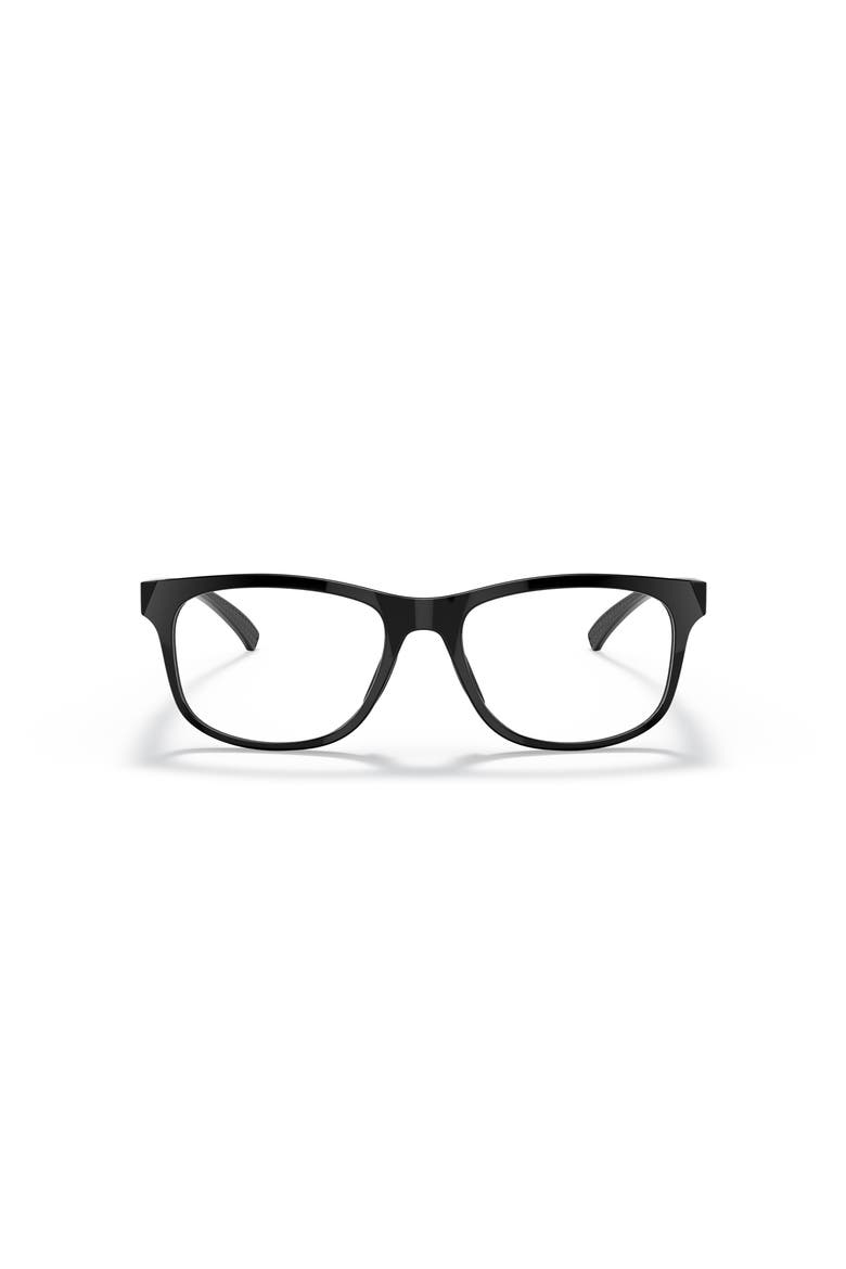 52mm Square optical glasses, Alternate, color, Black