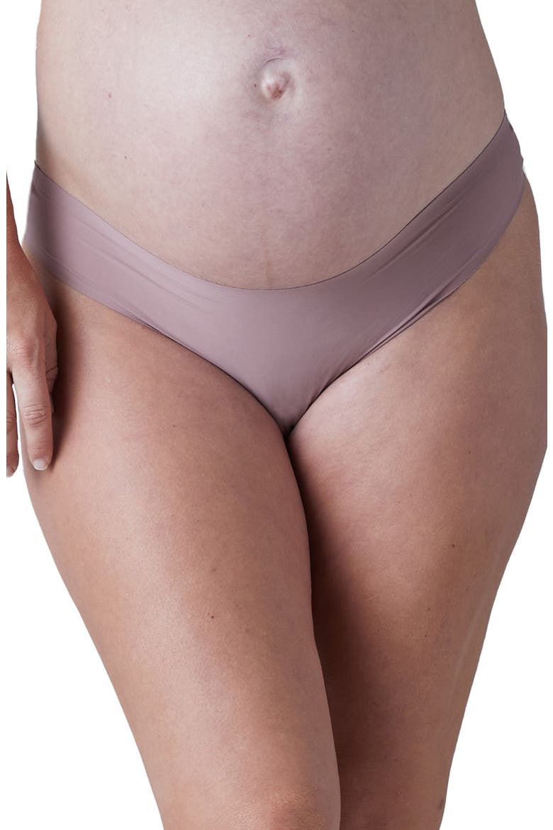 5-Pack Seamless Maternity Thongs, Main, color, MAUVE