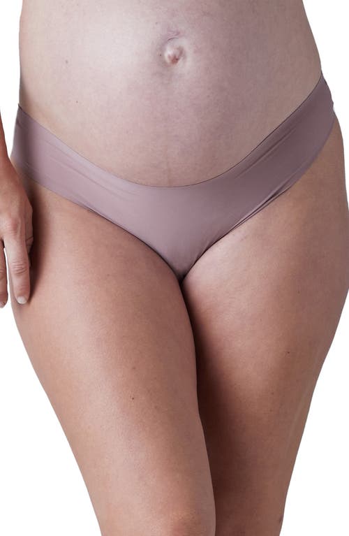 Ingrid & Isabel® 5-Pack Seamless Maternity Thongs in Mauve 