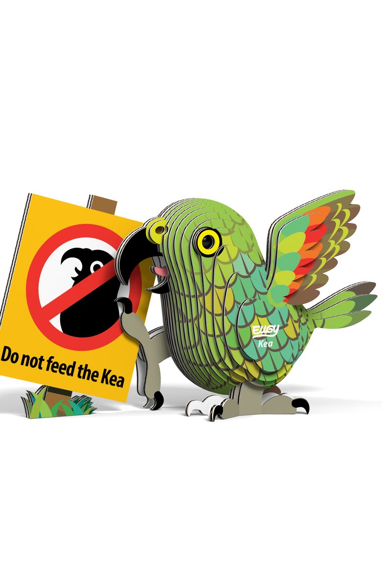 Eugy Puzzles Kea 3D Puzzle, Alternate, color, NO COLOR