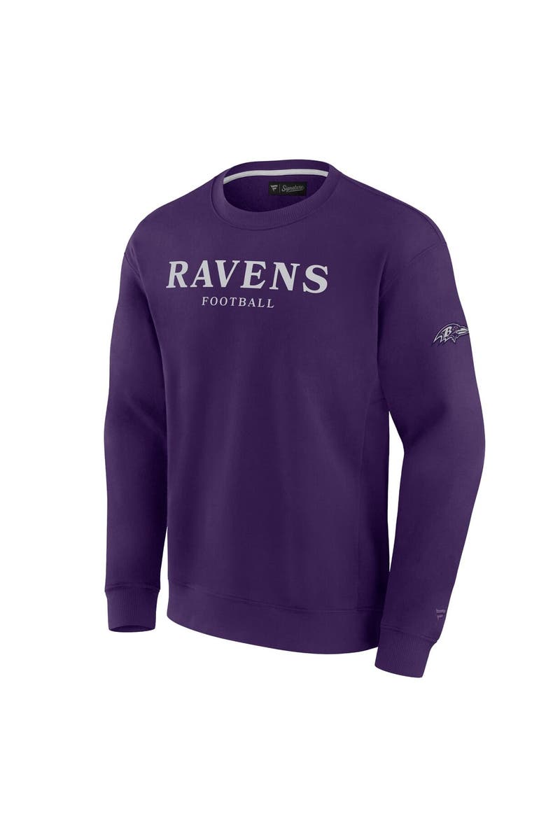 FANATICS Unisex Fanatics  Purple Baltimore Ravens Elements Unlimited Fleece Pullover Sweatshirt, Alternate, color, Purple