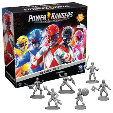 Power Rangers Roleplaying Game Hero Miniatures Set 12pc