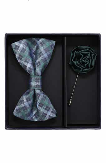 Ben Sherman Bow Tie & Lapel Pin Set