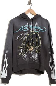 Ed Hardy Panther Fleece Hoodie