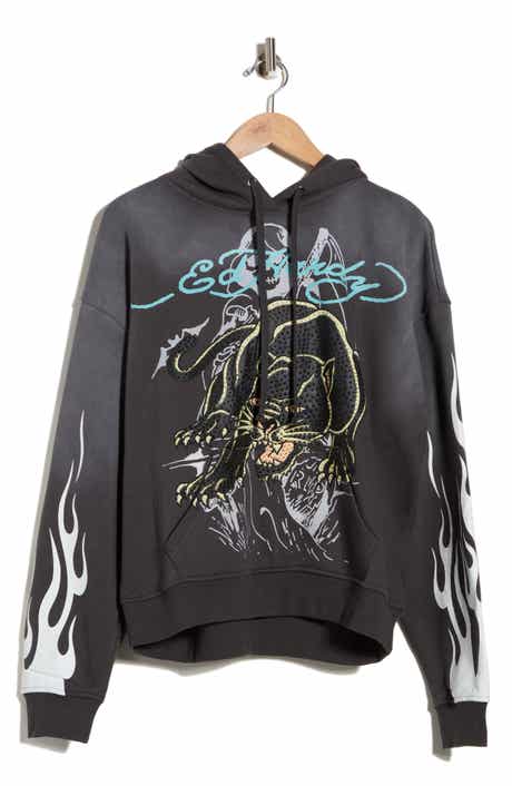 Ed Hardy Panther Fleece Hoodie