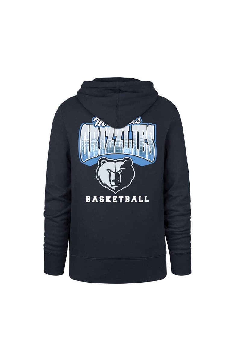 '47 Men's '47 Navy Memphis Grizzlies 2025/26 City Edition Jab Step Headline Hoodie, Alternate, color, Navy