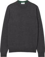 Lacoste Merino Wool Crewneck Sweater