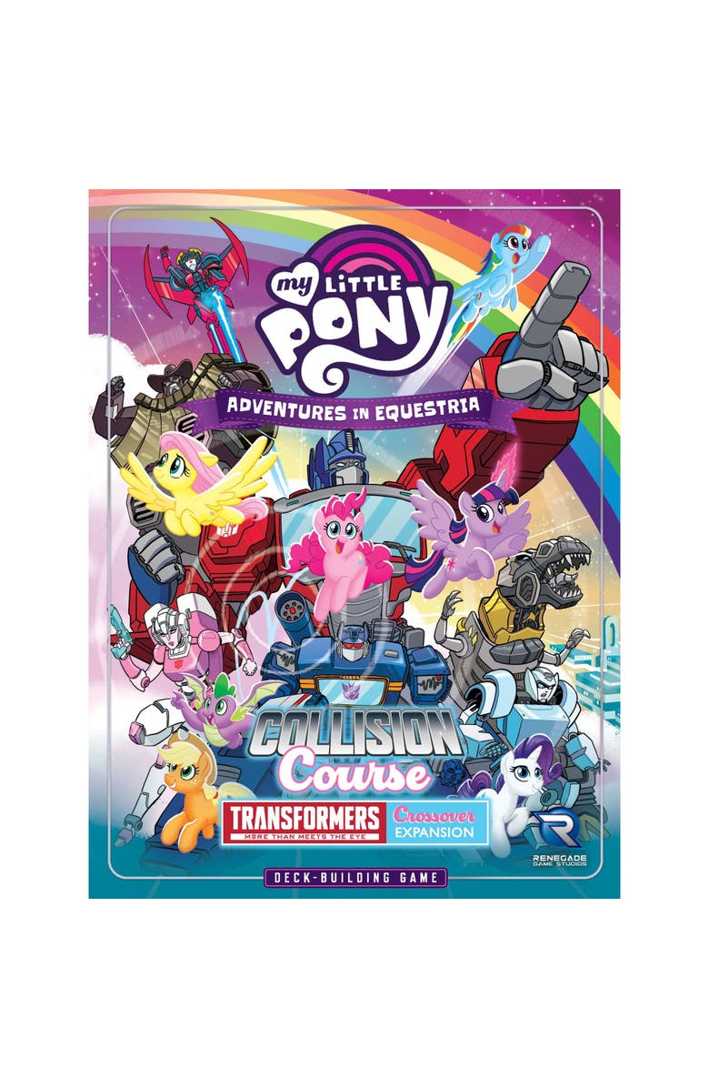 Renegade Game Studios My Little Pony DBG Collision Course A Transformers Crossover Expansion 14+, Alternate, color,